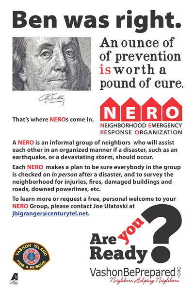 NERO - Neighborhood Emergency Response Organization