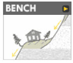 Bench Landslide Diagram